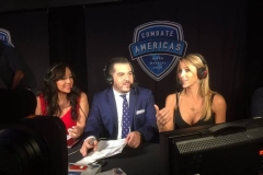 andres bermudes, ines sainz, andrea calle, mma, combate americas